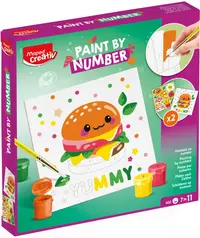 Desen după numere Maped Creativ - Hamburger