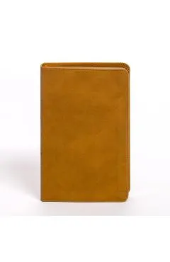 KJV Personal Size Bible, Camel Suedesoft Leathertouch