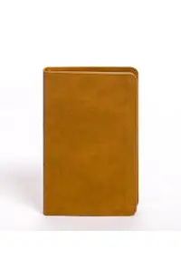 KJV Personal Size Bible, Camel Suedesoft Leathertouch -