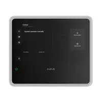 Centrala antiincendiu wireless adresabila Ajax Fire Hub EN 54, grad 2, WiFi, 2G/4G LTE, 868.0 - 922.0 MHz, touch screen 10.1 inch, 40 zone, sirena 60dB, alb