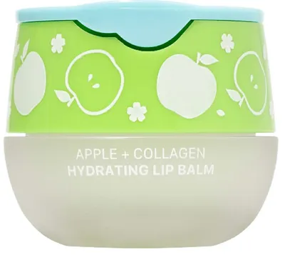 LookAtMe Balsam de buze hidratant cu măr și colagen, 6 g