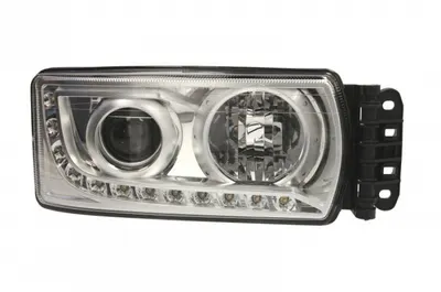 Far dreapta (12LED 1WATT H7, electric, fara motor, fara unitate control lumini LED) potrivit IVECO EUROCARGO IV, EUROCARGO V, STRALIS I 01.13