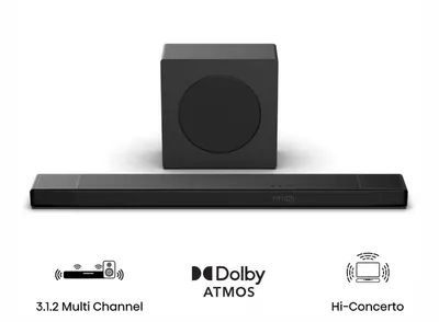 Soundbar Hisense - AX3120Q, 3.1.2, negru