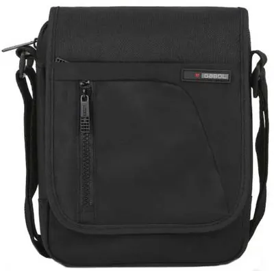 Geantă pentru bărbați Gabol Crony Eco Bag - Negru, 19 cm