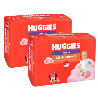 Scutece chilotel Huggies Pants Jumbo, Nr 5, Girl, 12-17 kg, 68 buc