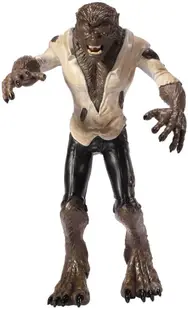 Figurină de acțiune The Noble Collection Movies: Universal Monsters - Wolfman (Bendyfigs), 14 cm