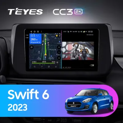 Navigatie Auto cu Asistenta AI Teyes CC4 PRO Suzuki Swift 6 2023-2024 8+128GB 9.5" QLED, Android 13, 5G, 7.1 DSP, CarPlay