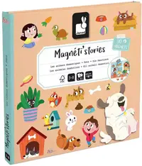 Carte magnetică pentru copii Janod - Animale de companie