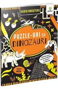 Puzzle-uri cu dinozauri. Brain Boosters