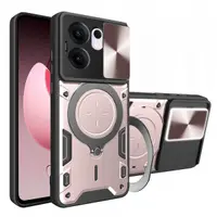 Husa pentru Oppo Reno13 FS 5G / Reno13 F 4G / Reno13 F, Techsuit, CamGuard Pro, Roz Aurie