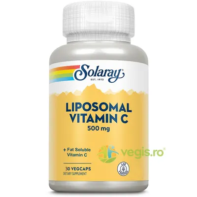 Liposomal Vitamin C (Vitamina C Lipozomala) 500mg 30cps Secom