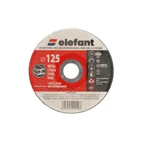 disc abraziv pentru metalinox ELEFANT 125*1,6*22,23 - Pachet 20 bucati