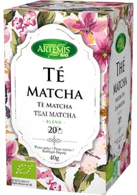 Ceai bio Matcha blend, 20 plicuri filtrante, Artemis Bio