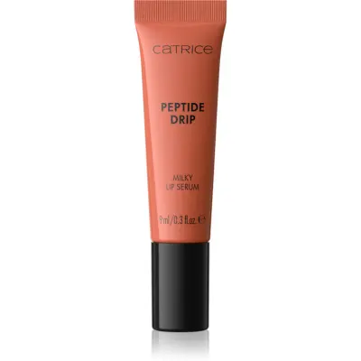 Catrice Peptide Drip Milky Lip Serum luciu de buze de ingrijire cu peptide culoare C020 Feelin' Peachy 9 ml