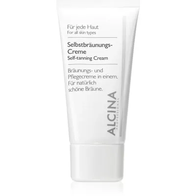 Alcina For All Skin Types crema autobronzanta pentru fata 50 ml