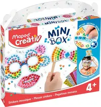 Set creativ Maped Creativ - Mini Box, mozaic, 15 piese