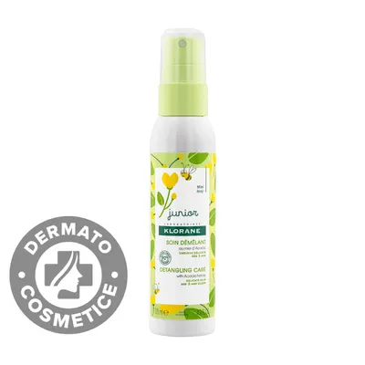 Spray pentru descurcarea parului copiilor cu miere de salcam, 125ml, Klorane Junior