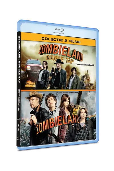 Bun venit in Zombieland + Zombieland: Runda dubla / Zombieland + Zombieland: Double Tap (Blu-Ray Disc - colectie 2 filme)
