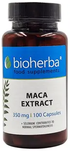 Maca Extract, 350 mg, 100 capsule, Bioherba