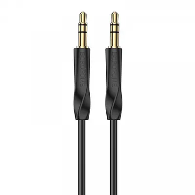 Cablu Audio 3.5mm - 3.5mm Borofone BL16, 1m, Negru