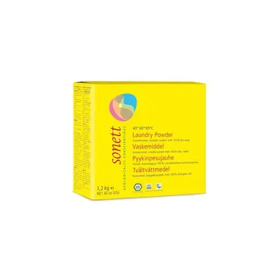 Detergent praf pentru rufe ecologic 1.2kg Sonett