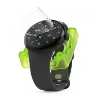 Folie Protectie Ringke Dual Easy Pro pentru Google Pixel Watch 4 45mm, Set 2 bucati, Plastic