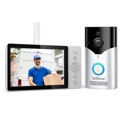 Videointerfon Wireless SriHome SH054-DH002 – Supraveghere inteligenta si siguranta avansata