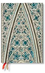 Planner Paperblanks Vault of the Milan Cathedral - Midi Verso, 80 foi, 2026