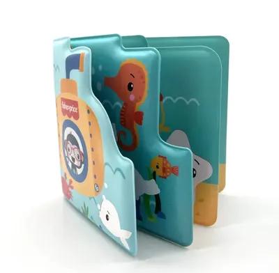 Carte de baie cu culori schimbatoare Fisher Price