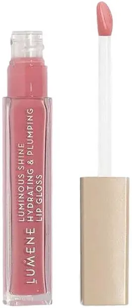 Lumene Luciu de buze vegan Luminous Shine, 6 Soft Pink, 5 ml