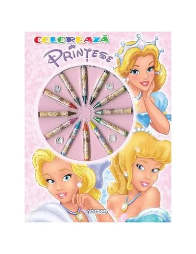 Colorează - Prințese - Hardcover - ***
