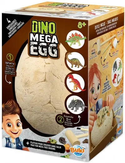 Jucarie pentru copii Buki France - Dino, Mega egg