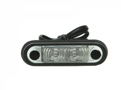 Lumina delimitare stanga dreapta, rosu, LED, inaltime 25,9mm; latime 79mm lungime cablu 500mm, 12 24V