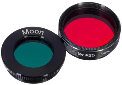 Filtre Levenhuk - F2 Moon&Mars, 1.25'', roșu/verde