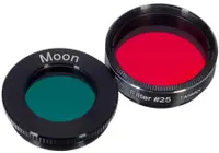 Filtre Levenhuk - F2 Moon&Mars, 1.25'', roșu/verde