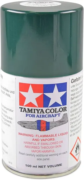 Vopsea spray Tamiya - AS-13 Green (USAF), flat - Spray For Aircraft (100 ml) (TAM86513)