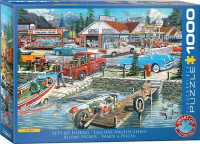 Puzzle Eurographics din 1000 piese - Hai, pește!