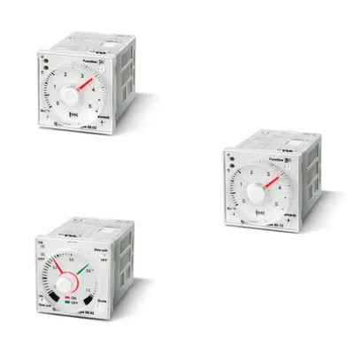 Releu de timp fișabil - 2 contacte, 8 A, Standard, Standard, 24...230 V, Multi-funcțiune (AI, DI, GI, SW, BE, CE, DE), 11 pini, C.A. (50/60 Hz)/C.C.