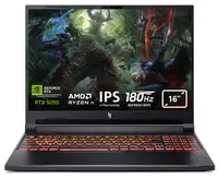 Laptop de gaming Acer - Nitro V16 AI ANV16-61-R1PQ, 16'', FHD, Ryzen 7 AI, 180Hz, RTX 5050
