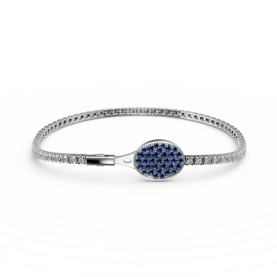 Bratara tennis Wonder cu diamante si safire de 1.47ct