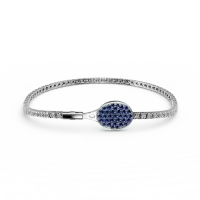 Bratara tennis Wonder cu diamante si safire de 1.366ct