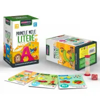 Joc educativ, Primele mele litere, cartonase joc, clepsidra si zar