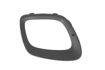 Grila bara Stanga cu locas proiector, cu locas lumini zi, plastic, negru potrivit KIA PICANTO I, PICANTO II 2004-2017 2015-2016