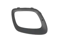 Grila bara Stanga cu locas proiector, cu locas lumini zi, plastic, negru potrivit KIA PICANTO I, PICANTO II 2004-2017 2015-2016