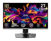 Monitor Consumer MSI MAG 272UP QD-OLED X24, 26.5", 3840 x 2160 pixeli, Black, 2 ani Garantie