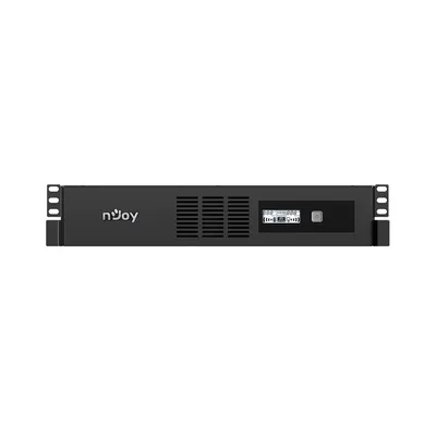 Ups rackabil cu 4 prize nJoy Code 800, UPLI-LI080CO-AZ01B, 800 VA / 480 W