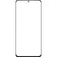 Geam Ecran + Edge Glue / OCA Forward Guard pentru Samsung Galaxy S21 Ultra 5G G998, Negru