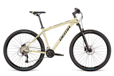 Bicicletă MTB Dema Pegas 3.0 27.5" 2x8, cadru 19" (L), crem.