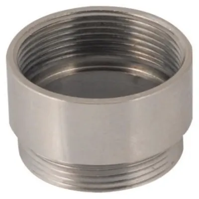 Threaded Extension Tube - in Brass Nickel Plated - Pg16-Pg16