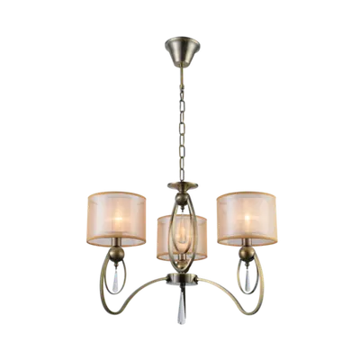 Candelabru Mery 3xe27 Auriu Antic D600x480mm